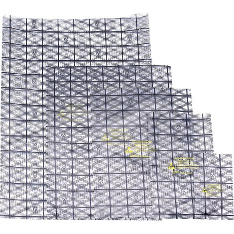 Quadrios ESD-Beutel (L x B) 75 mm x 125 mm leitfähig ESD-Kennbuchstabe C 10 St. (1/5)