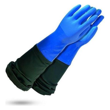 Gants de protection étanche long WETPRO - Taille 10 - Rostaing (1/2)