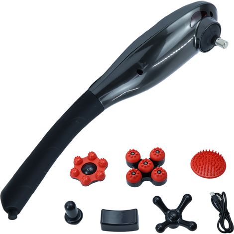 Masseur électrique sans fil LX - Noir (1/5)