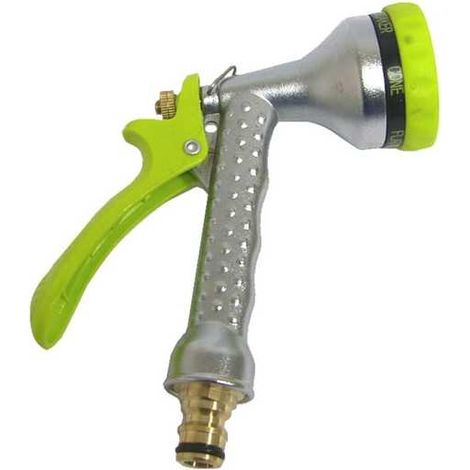 Lance de douche à pistolet 6 jets en alliage 479B Aquatech
