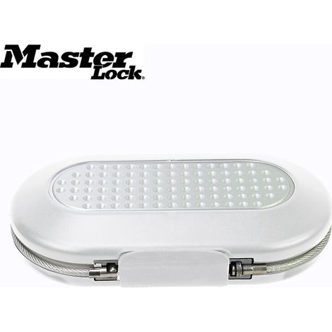 Masterlock – Scatola di archiviazione portatile per telefono cellulare, scatola di archiviazione password 5900-Bianco (1/5)