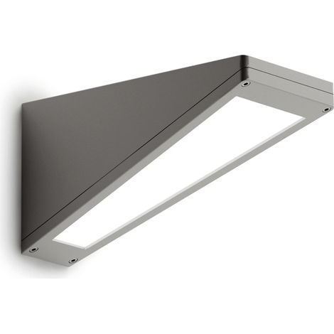 Aplique TRINGLO IP65 LED SMD AC 4.50W 505lm CRI80 4000K Gris (1/3)