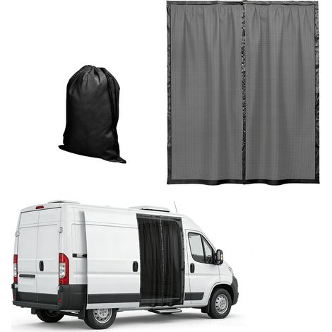 Moustiquaire magnétique pour fourgonnette pour Sprinter (toit standard) Transit Opel Movano Ducato RAM Promaster et camping-cars (porte latérale - 180 150 cm) (1/5)