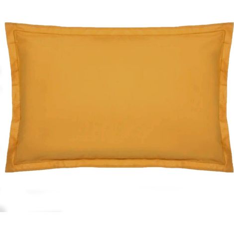 Fodera per cuscino cotone ocra 50x70cm