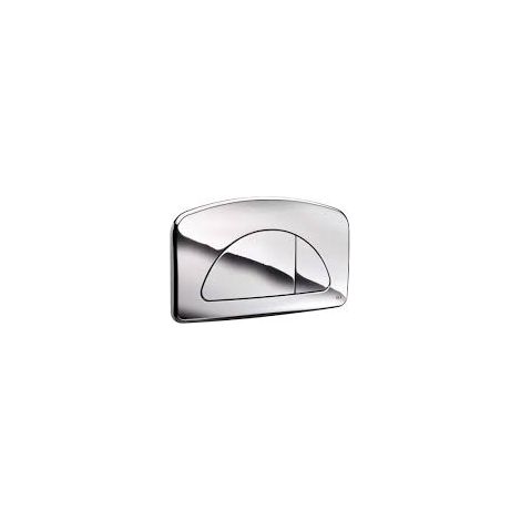 PLACCA DI COMANDO DIAMANTE 2 DOPPIO TASTO  CROMATA     OLIVER INTERNATIONAL