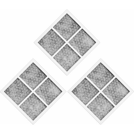Filtre À Air - Pour Réfrigérateur Pure N Fresh - Charbon Actif Antiodor - Compatible Avec Modèles LG ADQ73214404 ADQ73214405 ADQ73214408 - Lot De 3 (1/5)