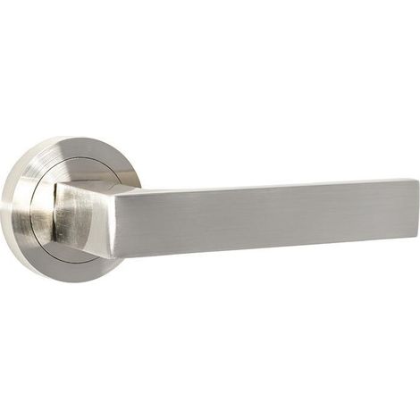 HERRAJES ALK roseta aluminio modelo tendal ø50 niquel cepillado