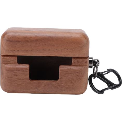 Housse de Protection en Bois pour écouteurs LinkBuds S, étui de Protection élégant et Durable avec Doublure en Microfibre (1/5)