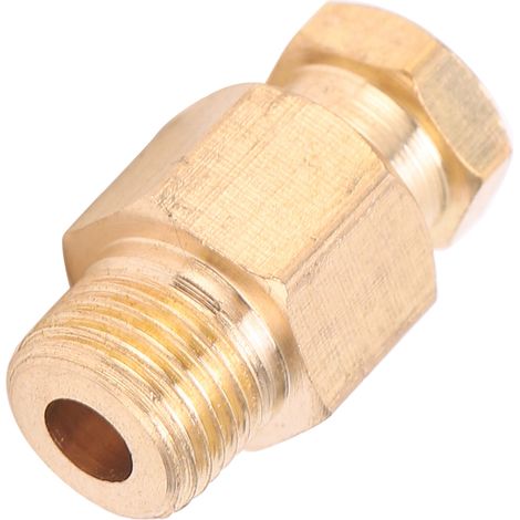 Raccord Droit en Laiton pour Tuyaux Nylon, Cuivre, Aluminium - Adaptateur Universel PD618