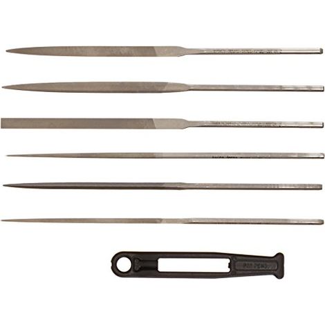 Set di Lime a Filo Bahco 6 Pezzi Argento 140 mm (1/2)