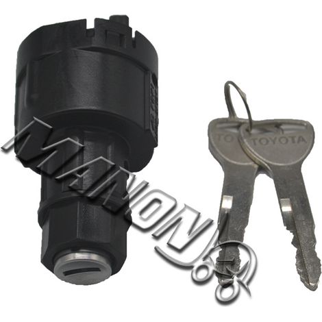 Interrupteur d'allumage pour chariot élévateur 57510-23000-71, interrupteur à clé adapté à Toyota. (1/4)