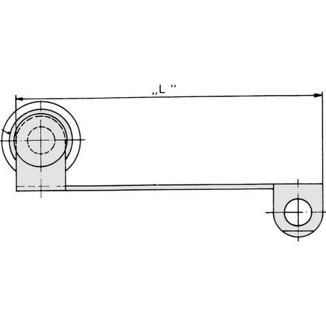 ZF 71400260 71400260 Zusatzbetätiger Rollenhebel 1 St.