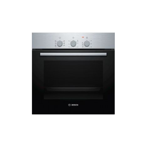 Bosch Serie 2 HBF011BR0J. Dimensione del forno: Media, Tipo di forno: Forno elettrico, Capacità interna forno totale: 66 L. Posizionamento dell'apparecchio: Da incasso, Colore del prodotto: Nero, A...