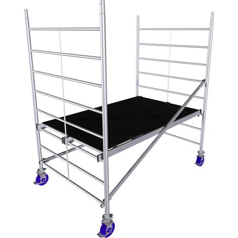 Krause Fahrgerüst MONTO ProTec XXL Aluminium 2,90 m Baugerüste (1/2)