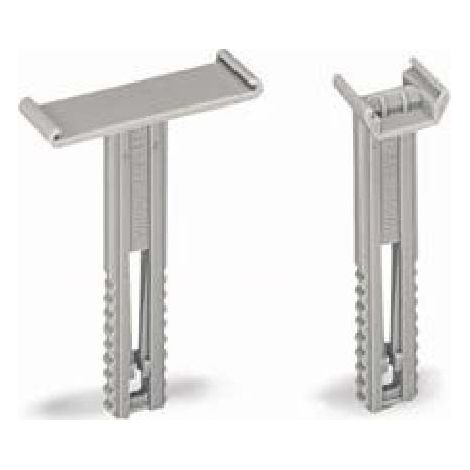WAGO 249-119 porta-etiquetas gris ajustable 50 unidades