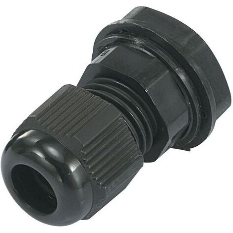 Presse-étoupe TRU COMPONENTS TC-EGRWW7203 1593330 PG7 Polyamide noir (RAL 9005) 1 pc(s) S022271 (1/4)