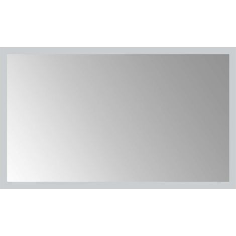 LED Bathroom Mirror Transparent 50 x 30 cm Tempered Glass vidaXL (1/4)