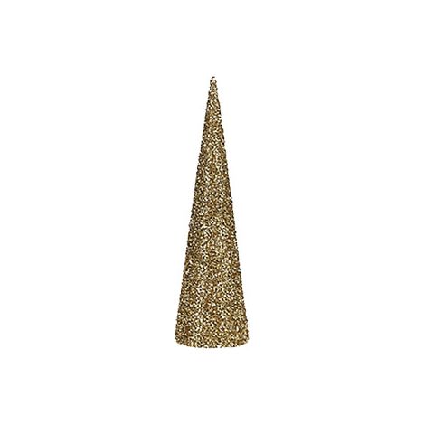 Albero di Natale in cono EDM - oro - 40 cm - 72271 (1/2)