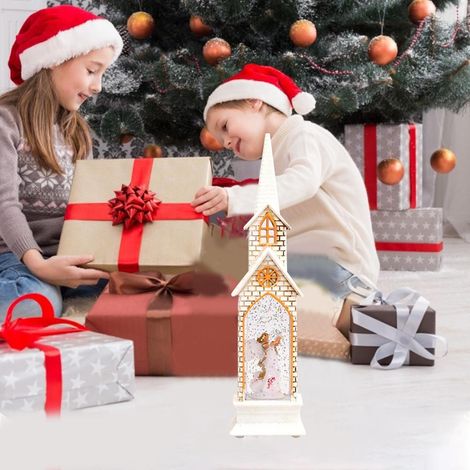 Lanterne de Noël décorative pour table ou meuble (1/5)