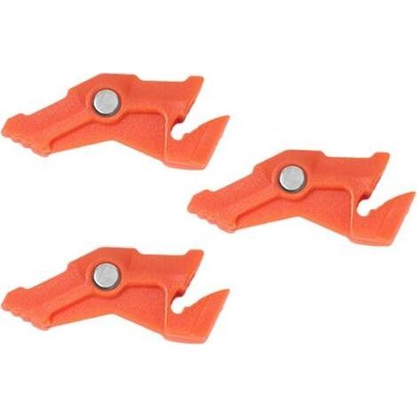 Support de cartouche à gaz - support de réservoir de gaz Support de stabilisation de la bidère Gass avec support magnétique triangulaire Accessoire de camping en plastique léger pour le sup (1/5)