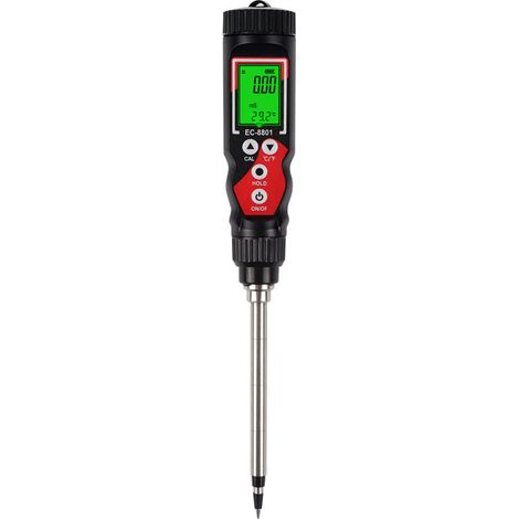 Detector digital de conductividad eléctrica del suelo de alta precisión para hidroponía y agricultura (salinómetro) (1/5)
