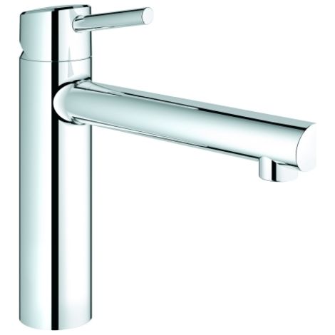 GROHE Concetto Mitigeur monocommandé pour évier, saillie 198mm,