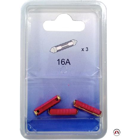 5x 3 Fusibles a lamelle - 16A