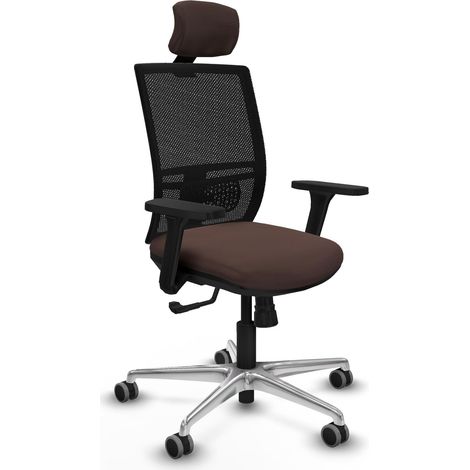 Silla de oficina piqueras y crespo Yunquera negro malla (1/2)