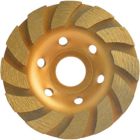 Schleiftopf Diamant 12 Segs Beton Marmor Granit Naturstein 105mm (1/5)