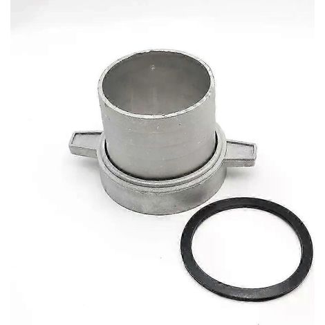 Raccords de pompe à eau à essence de bonne qualité, tuyau en aluminium de 2 pouces, clé de raccordement avec joint en caoutchouc, connecteur de pompe, pièce détachée (1/4)