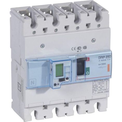 Interruttore elettronico con unità di misura DPX³250  potere di interruzione 25kA 400V - 4P - 160A - LEG420417