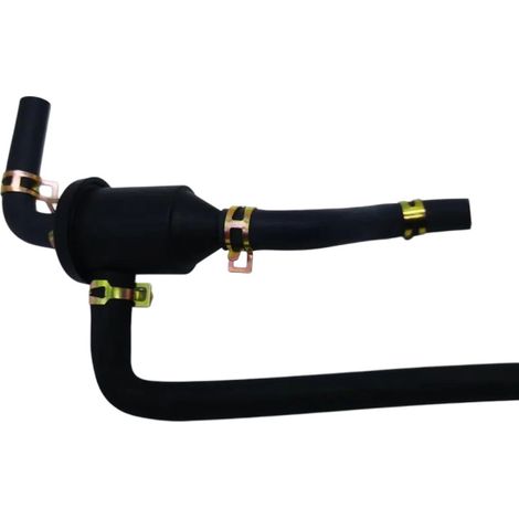 Zongshen T-shaped oil-water separator exhaust pipe for three-wheeled motorcycles, compatible with Haixiao Hanwei engines (1/3)