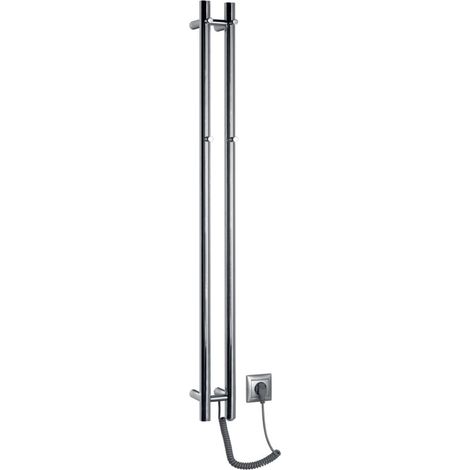 Sapho - Scaldasalviette 11x120 cm, 40 W, cromo ER740 (1/5)
