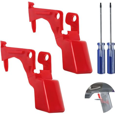 Grilletto di ricambio rinforzato per aspirapolvere Dyson V10/V11 – Set da 4 pezzi con 2 cacciaviti inclusi