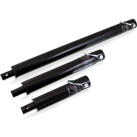 3er Set Bohrgestängeverlängerung Verlängerungsstück 20 / 30 / 50 cm für Erdlochbohrer Pfahlbohrer