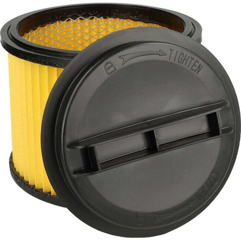 Filtre plissé compatible Einhell TE-VC 2340 SA Aspiration à sec Diamètre 18,2 cm Remplacement pour TH-VC 1815, 1820 S, 1930 SA (1/4)