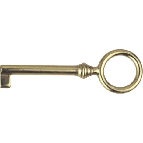 Clé de meuble ajustage européen – Décor poli verni – Tige 42mm pour usage professionnel – Spécialement conçue pour bois dur – Marella (1/2)