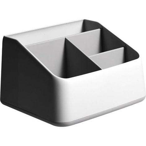 Porte-brosse à dents amovible - Organisateur de salle de bain - Boîte de rangement multifonctionnelle pour douche, cuisine, enfants et famille (1/5)