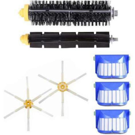 Filtre HEPA pour brosse latérale à rouleau central des aspirateurs robots des séries 600, 605, 606, 616, 620, 650, 655, 660 et 676. (1/5)