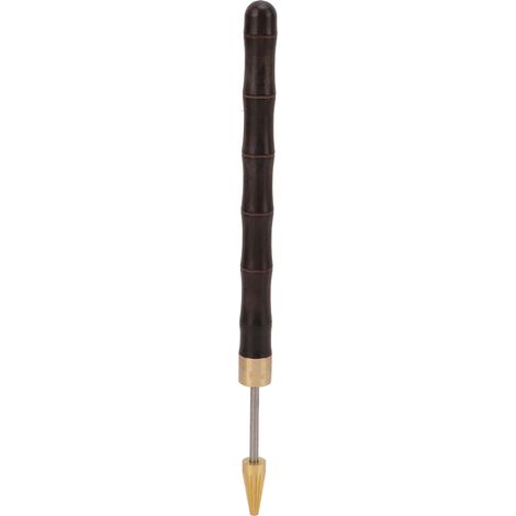 Leather Edge Dye Pen Bamboo Design Elegance Exterior with Sandalwood Handle for Leather Craft DIY Leather Working (1/5)