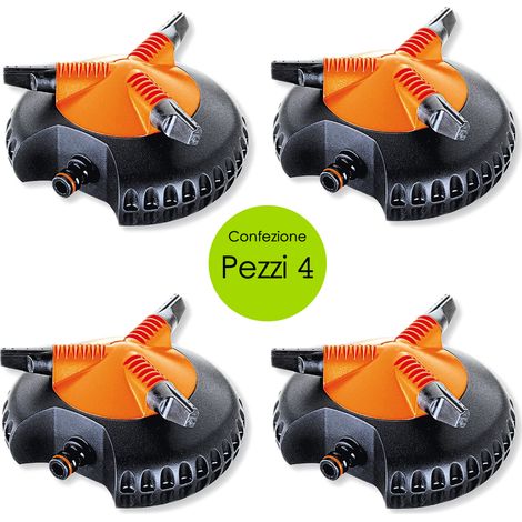 Multipack pezzi 4 irrigatori claber 8694 idrojet 2000 rotante