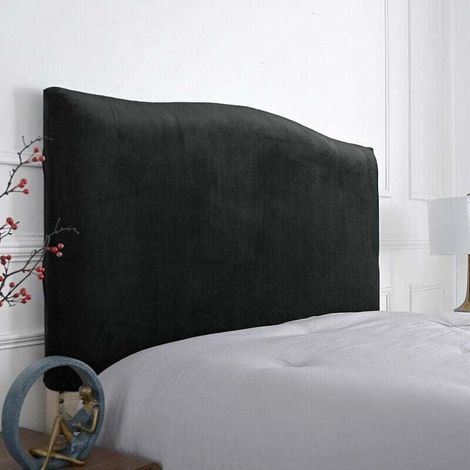 Housse de tête de lit élastique pour tête de lit -150 cm-pour tête de lit 140-170 cm (1/5)