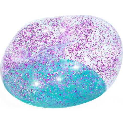 Silla hinchable Glitter Dream (Inflate-A-Chair) 1,14 m x 1,12 m x 66 cm (1/5)