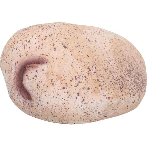 Cache-Clés Extérieur en Résine Fausse Pierre, Boîte à Clés Décorative pour Jardin Moderne, Cachette Sécurisée pour Clé de Maison