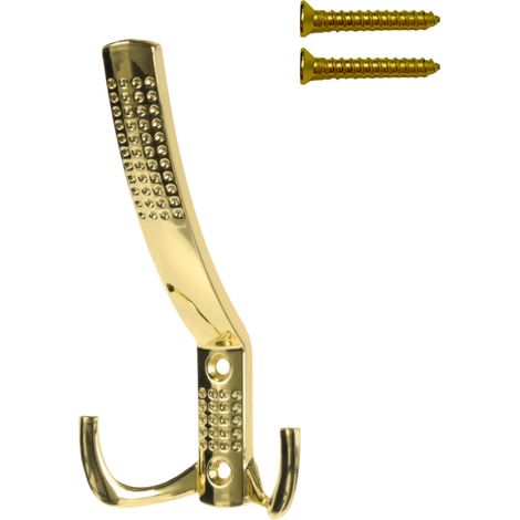 Appendiabiti a tripla parete Riex XV08, oro lucido (1/5)
