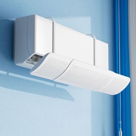 Déflecteur d'air rétractable - Déflecteur de vent - Anti-direct - Contrainte - Séparation - Contrôle du flux d'air (simple, pas de filtre) (1/4)