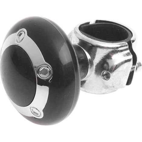 Knob De Volant - Poignée Rotative Universelle Pour Direction Automobile - Compatible Voitures SUV Camions Tracteurs Tondeuses Bateaux - Noir - 1 Pièce (1/5)