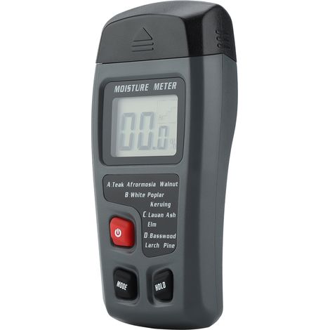 Digitales LCD-Holzfeuchtemessgerät, Feuchtigkeitsmesser für Holz, Feuchtigkeitsdetektor (1/5)