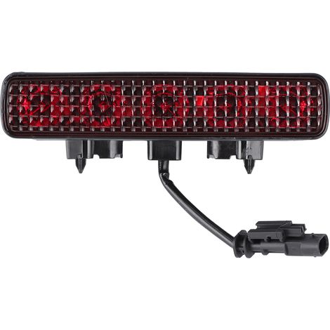 Feu de frein LED arrière 3e en hauteur pour Jeep Wrangler JL 2018‑2020 Lentille rouge,de DEBUNS (1/5)