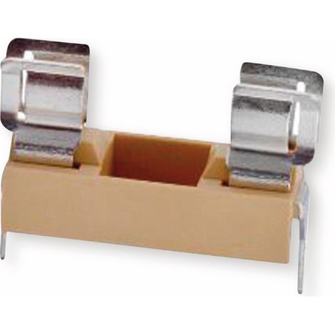 Porte-fusible ouvert ESKA 503.400 G SHP pour fusible 5x20mm, montage sur circuit imprimé, 6,3A, 250V